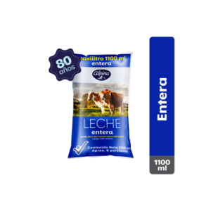 Leche entera Alpina