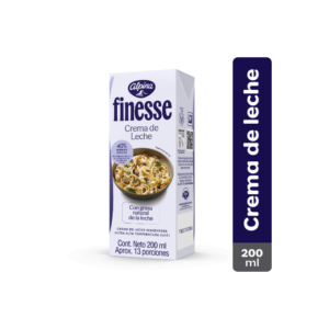 Crema de Leche Finesse Caja 200 ml